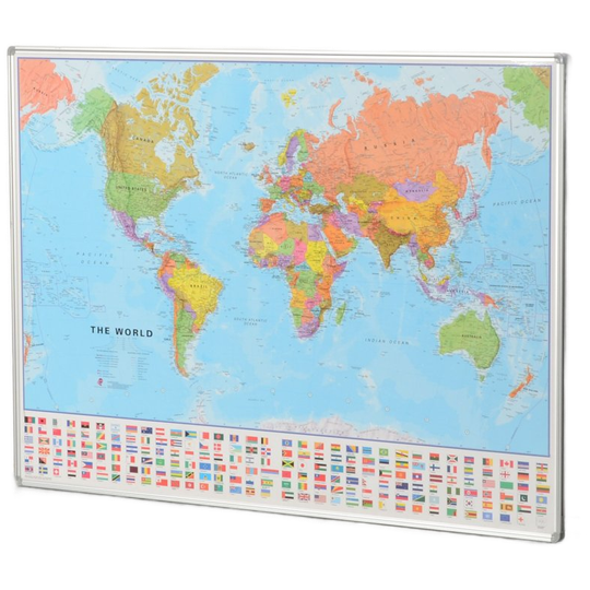 Officenow Landkaart, Europa, 101 X 138 Cm 1