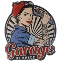 Groot Blikken Bord Garage Mancave Keet Geen Reclamebord