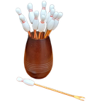 Cocktailvorkjes Kegels In Tonnetje thumbnail 1