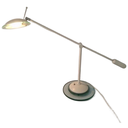Herda Postmoderne Counterbalance Design Vintage Bureau Lamp. 1