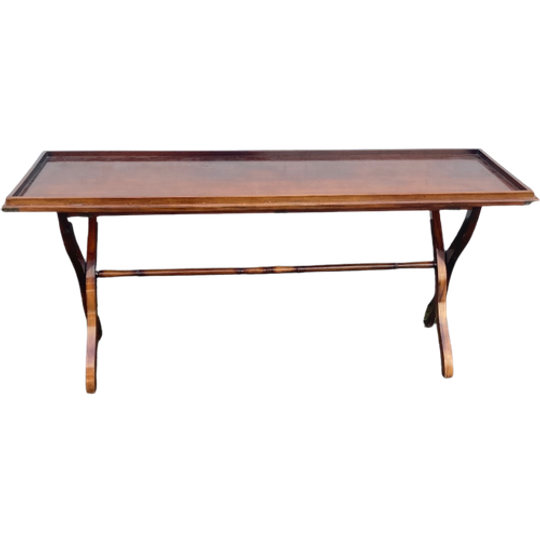 Inklapbare Sidetable Butlertray, Campaign Stijl, 170 Cm Breed 1
