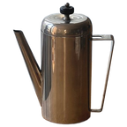 Vintage 30S Art Deco Silver Plated Coffee Pot thumbnail 1