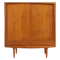 Aco Mobler Axel Christensen Highboard Servieskast 'Gram' Vintage Midcentury