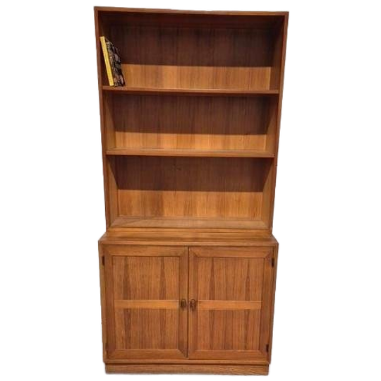Vintage Grenen Zweeds Design Boekenkast 1