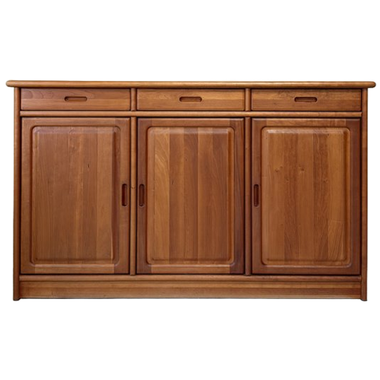 Vintage Houten dyrlund Kast / Dressoir 1