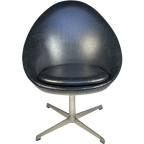 Fauteuil Pastoe, Little Egg Chair, Draaistoel. 1960’S thumbnail 1