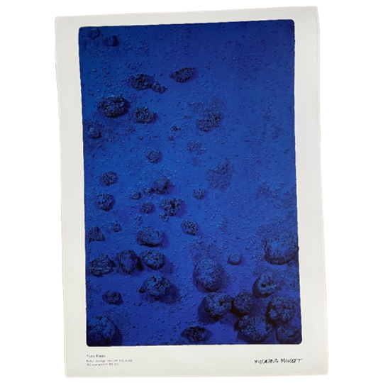 Yves Klein (1928-1962), Relief Éponge-blue Re 17, 1