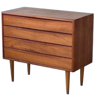 Deense Ladenkast Vintage Teak Deens Design Kast Ladekast