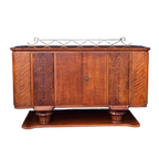 Vintage Dressoir, Art Deco Style, Wandkast, Sideboard, Kast thumbnail 1