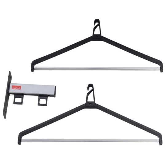 Van Esch Wandkapstok, Aluminium-zwart 1