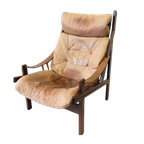 Vintage Torbjørn Afdal Fauteuil Stoel Bruksbo Jaren 60 thumbnail 1