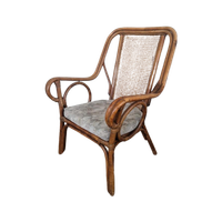 Fraaie Rotan En Webbing Fauteuil