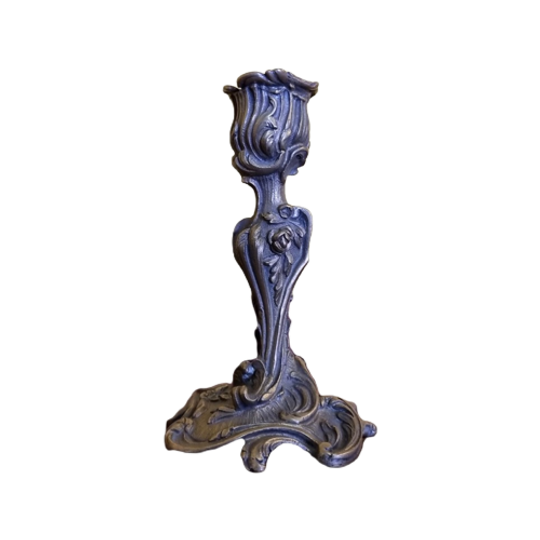 Bronzen Kandelaar 18de Eeuw 1