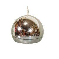 Vintage Hala Zeist Chroom Bol Lamp Hanglamp