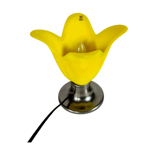 Dutch Design - Pols Potten - Tafellamp - Kelk Verlichting - Glas - Metaal - 90's 1