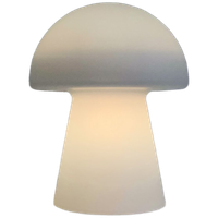 Vintage Space Age Mushroom Glazen Lamp