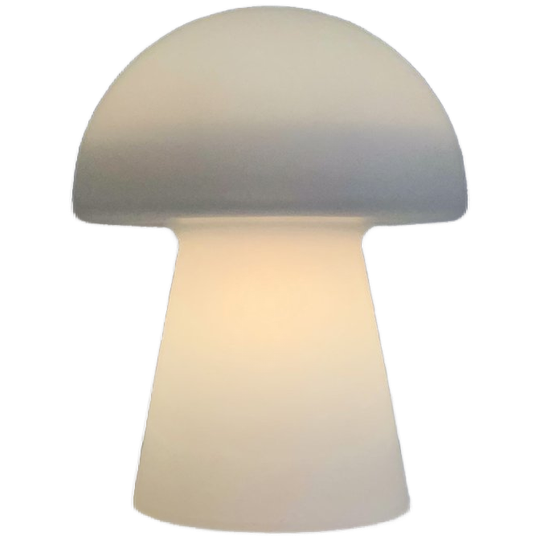 Vintage Space Age Mushroom Glazen Lamp 1