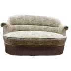 Vintage Tweezit / Fauteuil / Zetel Met Franjes thumbnail 1