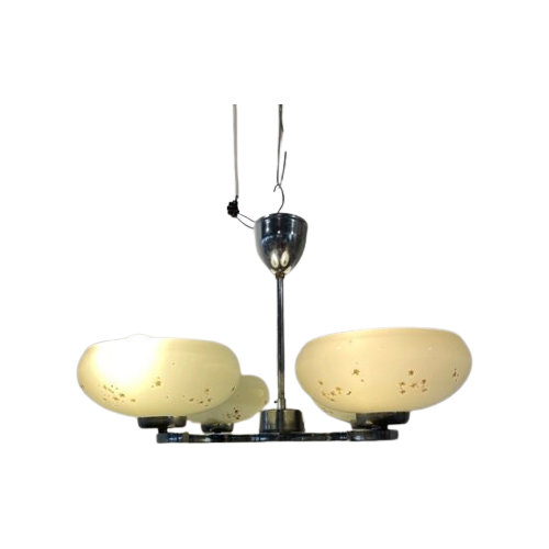 Vintage Plafondlampen 4 X Arm Artdeco