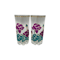 Set Vintage Longdrink Glazen Italy