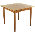 Compacte Vierkanten Verlengbare Vintage Eettafel thumbnail 1