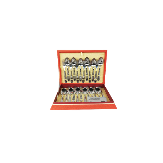 Italiaans Inox Bestek In Koffer 1