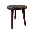 Vintage Brutalist Stool thumbnail 1