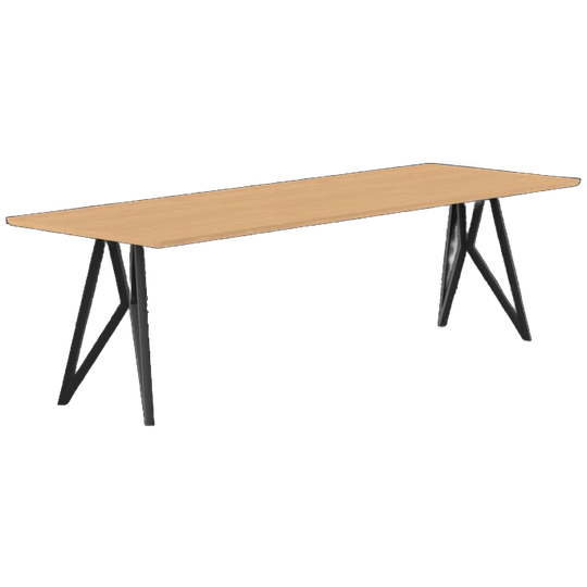 Studio Henk Eettafel Butterfly Hardwax Olie Naturel, Rechthoekig 1