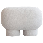 101 Copenhagen | Big Foot Bench Petit - Off White thumbnail 1