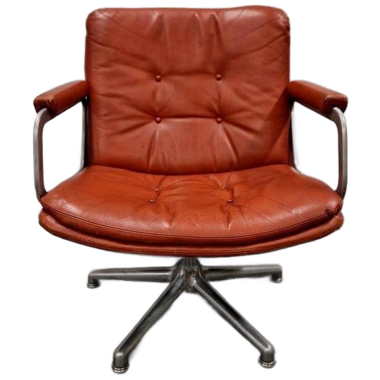 Artifort Vintage Draaifauteuil Geoffrey Harcour Draaistoel 1