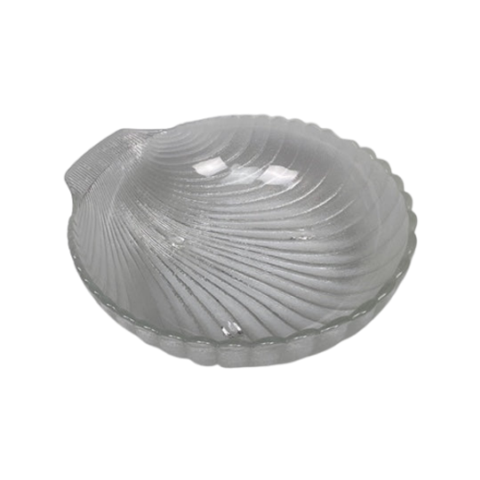 Large Vintage Seashell-shaped Fruitbowl 1