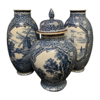 Groot Oud Kaststel, Villeroy En Boch, 32 Cm Hoog thumbnail 1