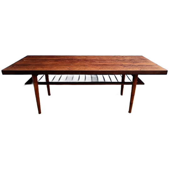 Vintage Palissander Salontafel, Jaren 60 1