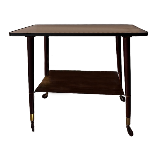 Vintage Jaren 60 Serveertafel 1