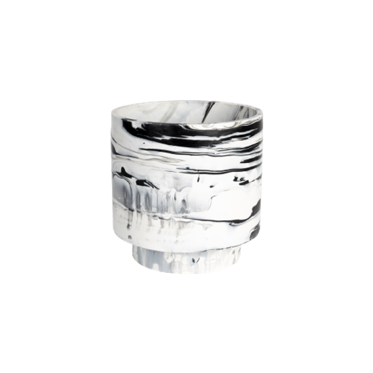 Conic Planter Black/white 1