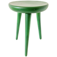 Vintage Melkkrukje Groen Krukje Plantentafel
