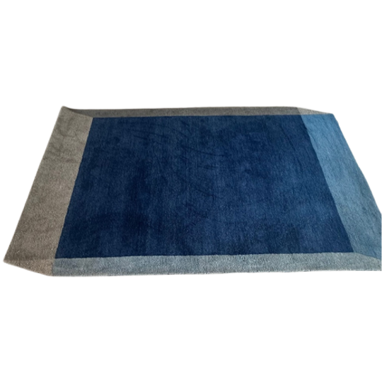 Design Tapijt Iso For Puik Blauw/grijs 1