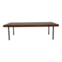 Coffee Table, Rosewood And Chrome, 1960S
