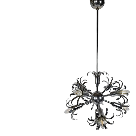 Mid Century Modern - Geatano Sciolari - Sputnik - Space Age - Hanglamp - 60's 1