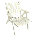 Niko Kralj - Stol Industrija Pohistva - Rex Model 120 - White (Rare Edition, Not A Folding Chair) thumbnail 1