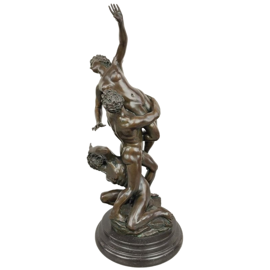 Bronzen Beeld Naar Giambologna 1