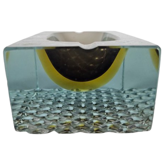 Murano Sommerso - Flavio Poli - Ash Tray - Italie - 70's 1