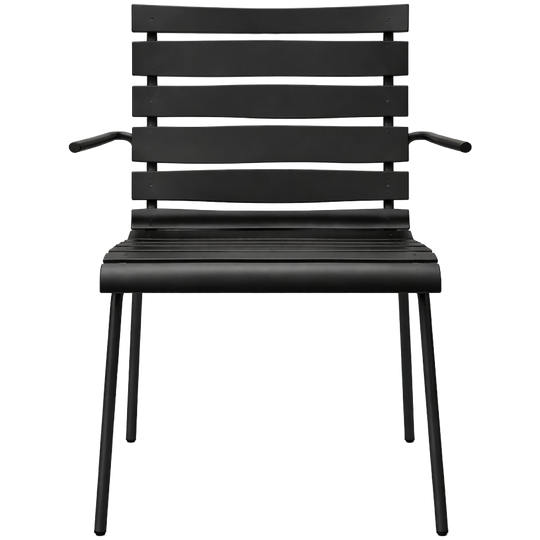 Serax X Maarten Baas Tuinstoel Met Armleuningen Black Aligned 1