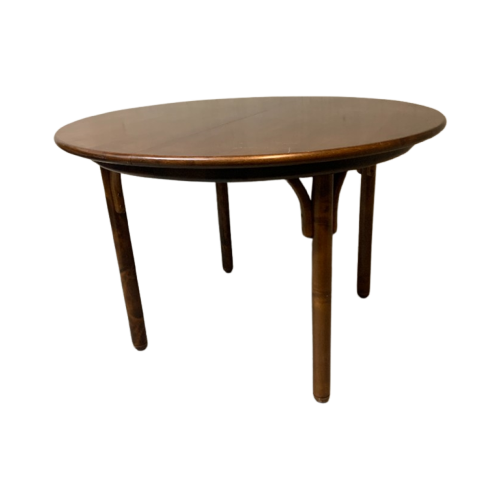 Ronde Thonet Tafel. Uittrekbaar.