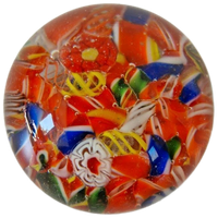Presse Papier Murano Millefiori Paperweight