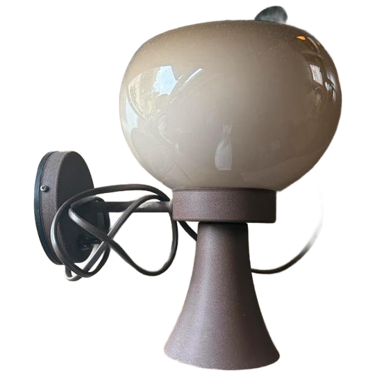 Mid-century Paddestoel Wandlamp Dijkstra/Herda Diabolo ‘70 1