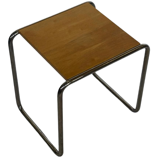 Vintage B9 Bijzettafel/kruk Van Marcel Breuer, Tecta, Design 1