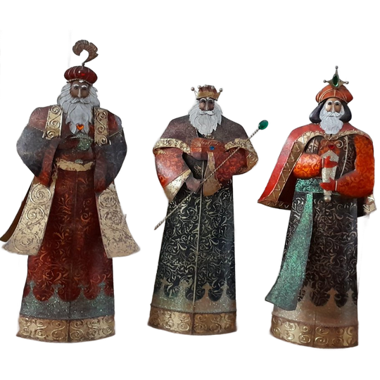 Rare Vintage Villeroy & Boch Pewter Wise Men – Set Of 3 (1990s–early 2000s) 1