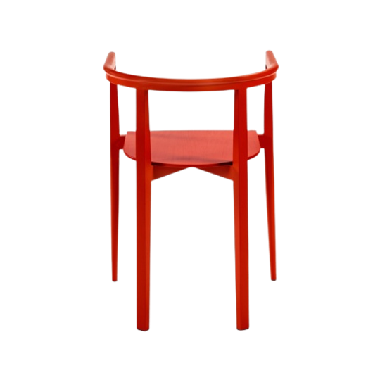 Serax Stoel Beuken Rood Élé 1