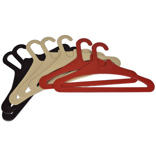Space Age Kledinghanger (7). Vintage Hangers Plastic. 1